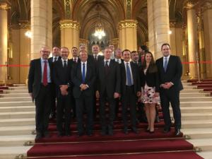 Parlamentari italiani in visita a Budapest